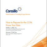 How to Prepare for the CCPA: Know Your Data, Front Page, Screenshot