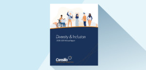 Front Page, Screenshot, Register to Receive our Diversity & Inclusion Report