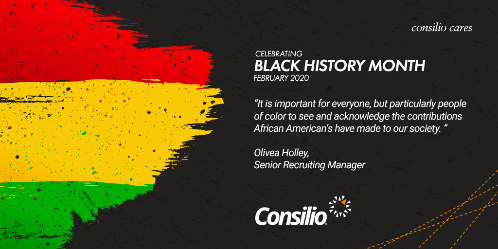 Black History Month Series - Featuring Olivea Holley