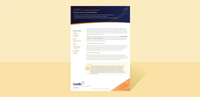 Solutions for GDPR Fact Sheet Cover